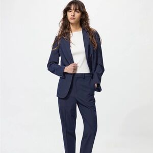 Mocha brown Uniqlo women smart trouser